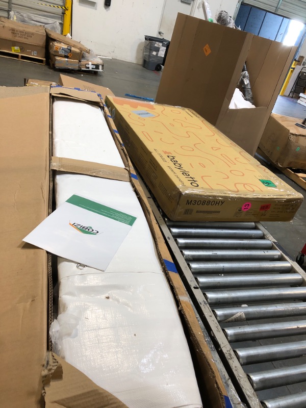 Photo 1 of ** VERY USED/ UNTESTED / MISSING PARTS *** COBIZI Carport 12x20ft Heavy Duty Portable Garage, 2.0 Powder Coated Frame(Better Than Galvanized), Waterproof Shelter with Built-in Sandbags, for Car/Boat/SUV, White