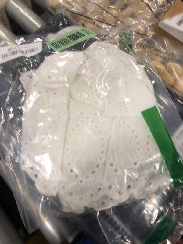 Photo 1 of ** ONLY ONE PCS ** 2PCS Baby Girl Sleeveless Strap Lace Crop Vest Tops + Flared Wide-Leg Pants Toddler Summer Outfits Set Clothes (Pink, 5-6 Years)