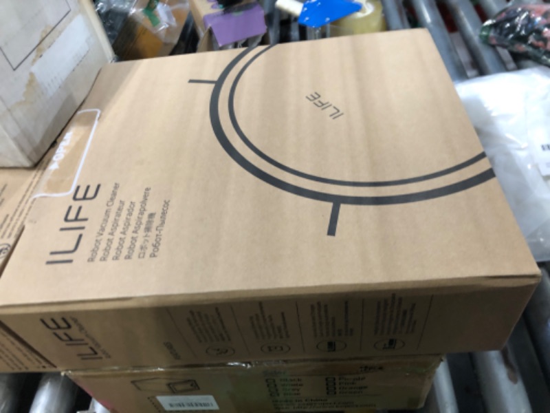 Photo 1 of ** VERY USED ** ILIFE V2 Robot Vacuum Cleaner, Tangle-Free Suction, 120 Mins Runtime, Slim, Self-Charging Robotic Vacuum Cleaner, Ideal for Pet Hair and Hard Floors