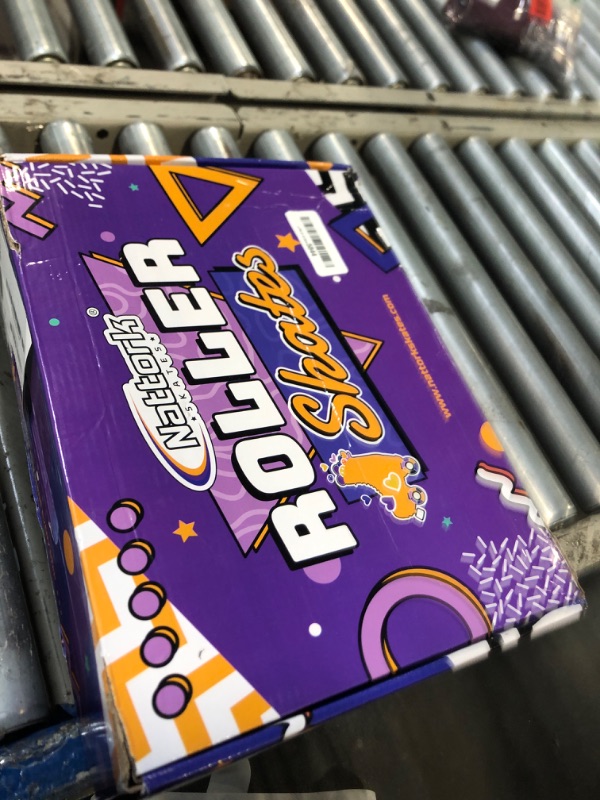 Photo 1 of ** USED** Nattork Kids Roller Skates for Girls Boys Kids, 4 Sizes Adjustable Girls Roller Skates for Ages 3-12 with Light up Wheels & Safety Protection - Cool Birthday Gift for Indoor Outdoor Sports