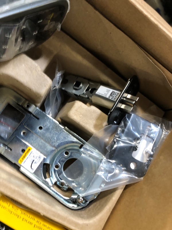 Photo 1 of ** VERY USED/ MISSING PARTS **Yale Assure Lever, Wi-Fi Smart Door Lever (for Doors with no deadbolt) - Works with Yale Access App, Amazon Alexa, Google Assistant, HomeKit, Phillips Hue and Samsung SmartThings, Bronze