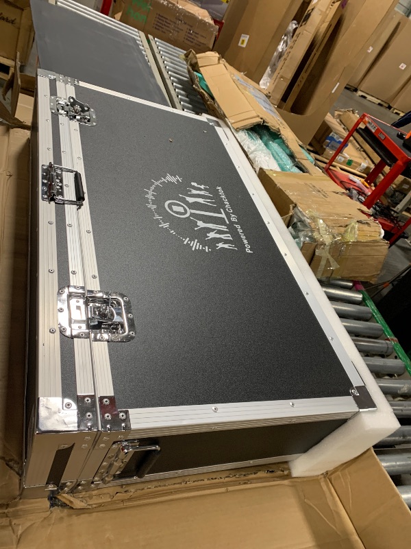 Photo 1 of ** FACTORY SEALED** JIYANG Portable Photo Booth Compatible with Any Ipad,Photo Booth Stand Shell with ChackTok PhotoBooth VIP Member and Flight Case,Free Custom Logo,Perfect for Parties,Wedding and Events(White)