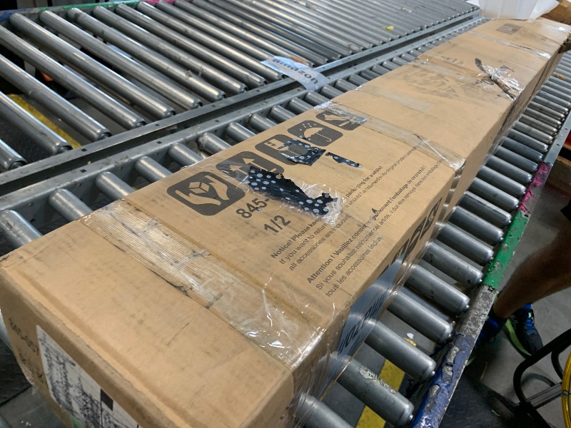 Photo 1 of ****1/2 BOX ONLY, PARTIAL SET, AS IS NO RETURNS, GREEN METAL PARTS AND NAILS**** Outsunny 6' x 4' Greenhouse for Outdoors, Polycarbonate Greenhouse with Rain Gutter and Roof Vent, Aluminum Walk-in Green Houses for Outside for Patio Backyard Garden, Dark G