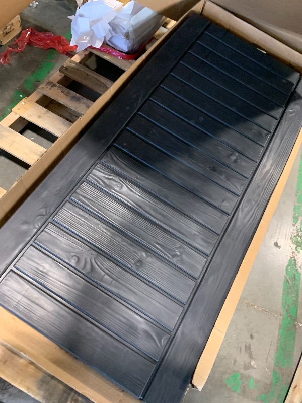 Photo 1 of ***MISSING PARTS, FOR PARTS ONLY, SALE FINAL*** Keter Westwood 150 Gallon Resin Large Outdoor Storage Box for Patio Furniture, Outdoor Cushions, Garden Tools and Pool Floats, Dark Grey