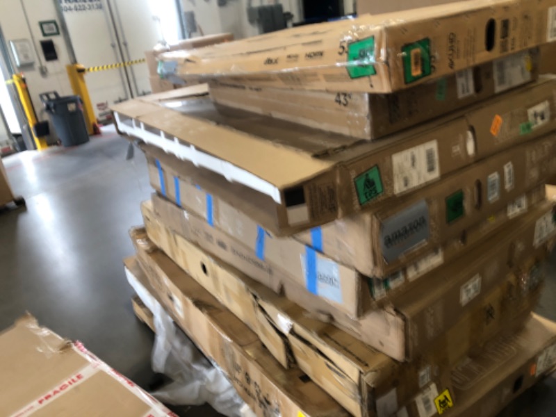 Photo 1 of ****PARTS ONLY, NOT FUNCTIONAL, AS IS -NO RETURNS/ SALE FINAL**** SET OF NINE (9) TELEVISIONS