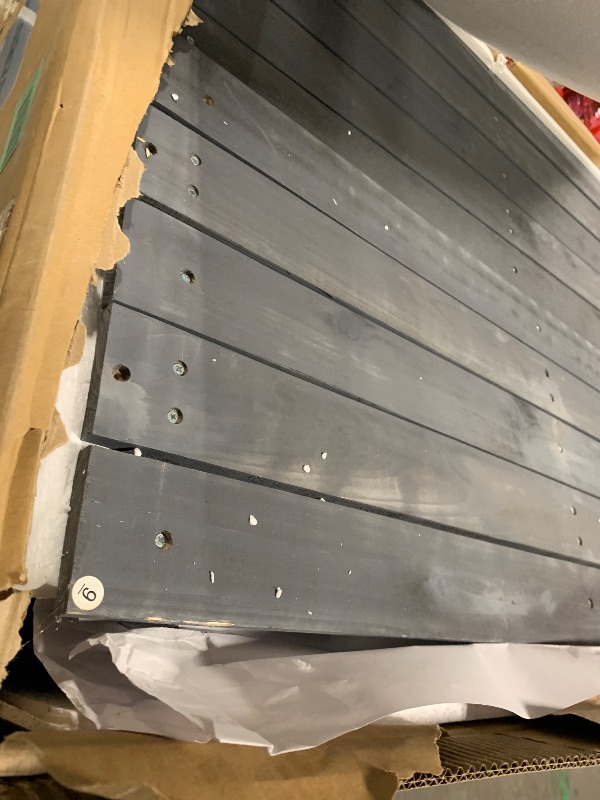 Photo 1 of ***AS IS/ NO RETURNS/ FOR PARTS ONLY*** GREY WOODEN HARDWARE, LIKELY FLOORING