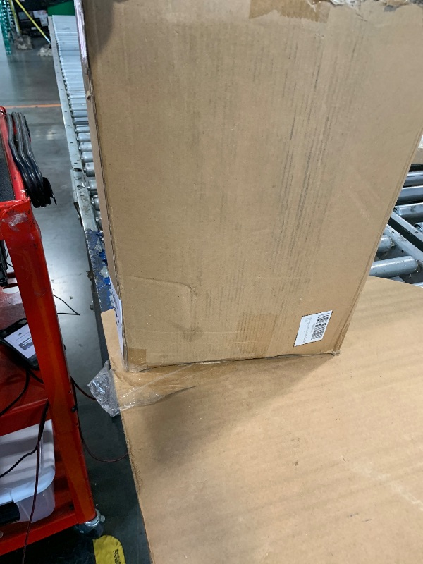 Photo 1 of *Minor Damaged - Check clerk notes*
Vriccc Extra Large Bread Box with Cutting Board Bamboo Wood Bread Box for Kitchen Counter, Double Layer Large Capacity Bread Storage Bin with Acrylic Wavy Door Panel (Black)