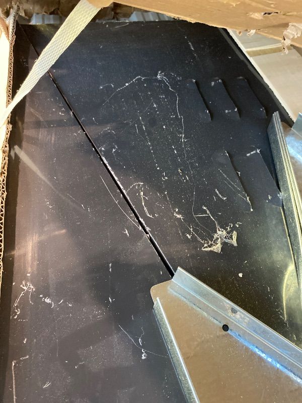 Photo 1 of *Missing Parts - Check clerk notes*
Garvee 8x15 Ft Metal Storage Shed with Pitched Roof & Lockable Door, Outdoor Weatherproof Yard Tool Storage Shed for Organizing Bike, Lawn Mower, Tools and Equipment in Backyard, Yard, Lawn, Grey