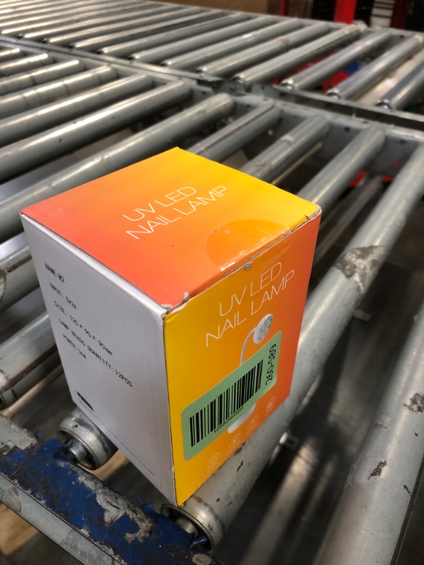 Photo 1 of *** STOCK PHOTO SIMILAR NOT EXACT***  UV LED Nail Lamp, 36W Mini Cordless Flash Cure Lamp, USB Rechargeable Goosenecks LED Nail Light with 4 Timers & Auto Sensor for Salon Home DIY Use, White