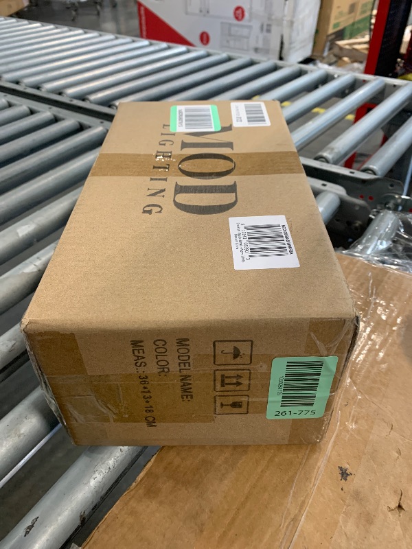 Photo 1 of ??? ???????? Brooklyn | Modern Outdoor Wall Lights LED, Exterior Wall Sconce Lights, Stainless Steel Outdoor Light Fixture, IP65 Waterproof Lights, 1 Pack (Black | Warm White | Small 14")