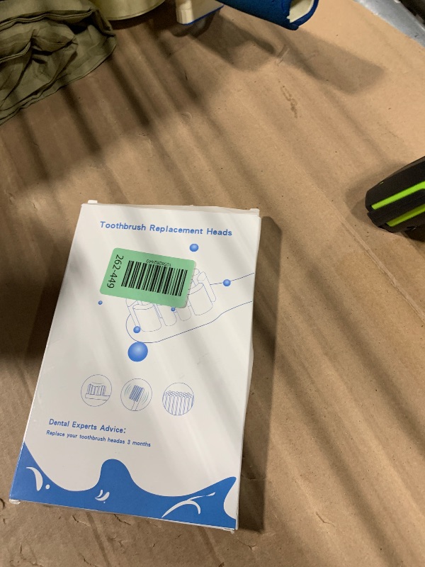 Photo 1 of *** pack of 9 *** Tekgani Pack of 10 Toothbrush Replacement Heads Compatible with Spinbrush Electric Toothbrush, Tooth Brush Head Refill