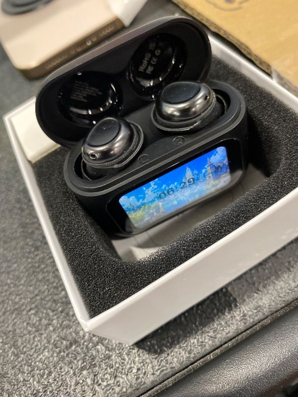 Photo 1 of *****PHOTO UPDATED 10/31******ZYHKON Sleep Earbuds Light-Weight Headphones, Sleep Headphones Bluetooth in Ear Small Design for Side Sleepers, 47H Playtime with Charging Case, Light Black