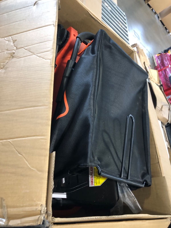 Photo 1 of ** DIRTY**
BLACK+DECKER Lawn Mower, Corded, 13-Amp, 20-Inch (MM2000)