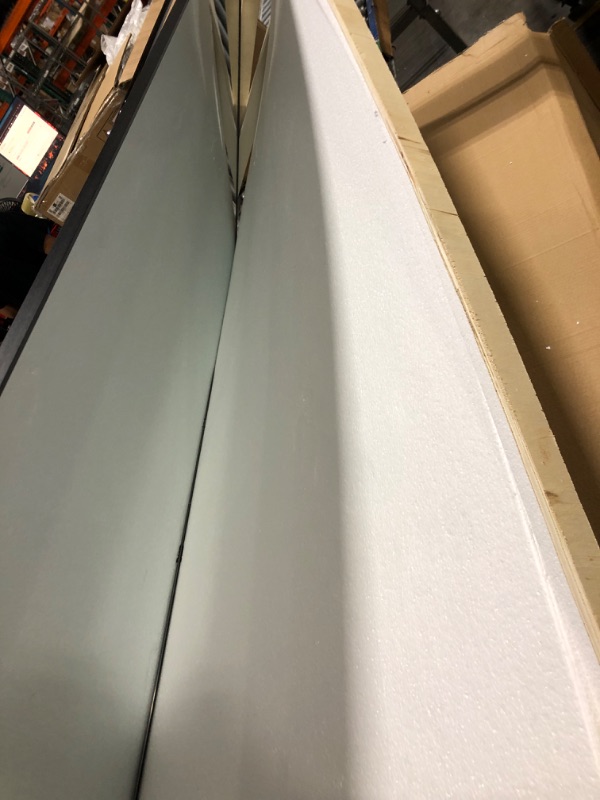 Photo 1 of ** BACKSTAND BENT/DAMAGED** FLOOR LENGTH 52 ARCHED MIRROR