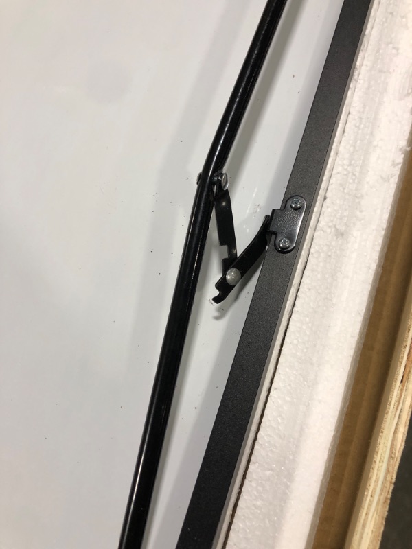 Photo 1 of ** BACKSTAND BENT/DAMAGED** FLOOR LENGTH 52 ARCHED MIRROR