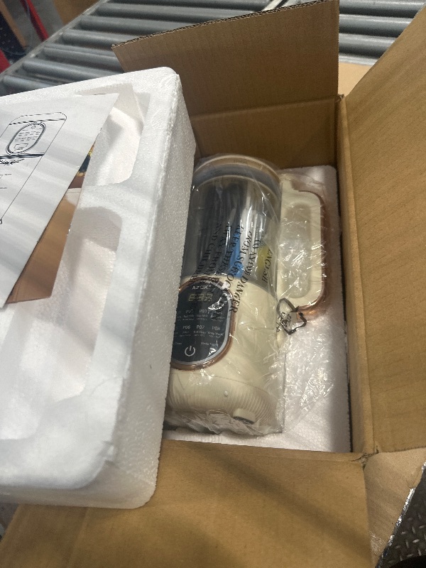 Photo 1 of ???????? 44oz Automatic Nut Milk Maker, 8 in 1 Homemade Soy Milk Maker,Almond Milk, Oat Milk, Coconut Milk & More and Nut Milk Machine with Delay Start/Self-Cleaning with Electronic Cookbook