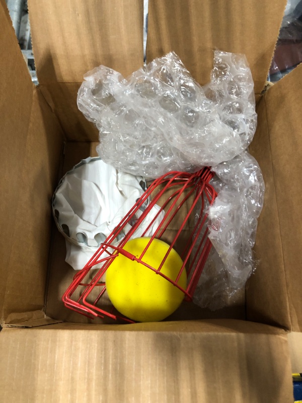 Photo 1 of ***** MISING THE POLE, CONNECTOR DAMAGED****** 20FT Telescopic Fruit Picker With Wire Basket and Woven Basket,Adjustable Fruit Picker Pole With Basket Telescoping,4.6-20FT Fruit Picker Pole,Suitable For Picking Apples,Mangoes,Plums and Others