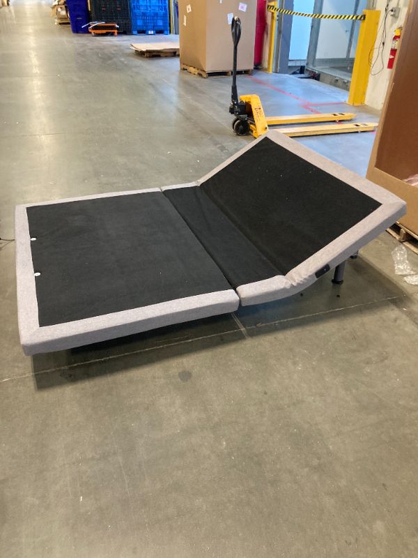 Photo 1 of ***STOCK IS ONLY BEST MATCH***Yireehome Electric Full Size Adjustable Bed Frame with Wireless Remote, USB, Head & Foot Incline, Underbed Lighting, Heavy Duty Platform - Easy Assembly, Zero Gravity, Quiet Motor - Metal BedFrame