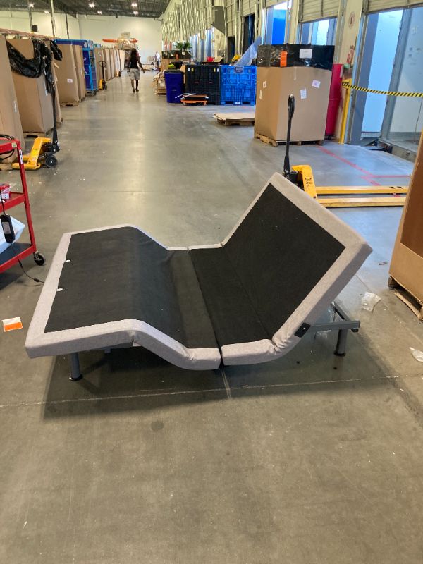 Photo 1 of ***STOCK IS ONLY BEST MATCH***Yireehome Electric Full Size Adjustable Bed Frame with Wireless Remote, USB, Head & Foot Incline, Underbed Lighting, Heavy Duty Platform - Easy Assembly, Zero Gravity, Quiet Motor - Metal BedFrame