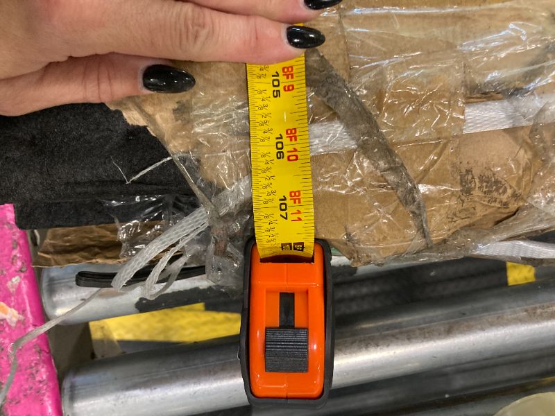 Photo 1 of ***USED***Smartstandard 4 Pack 106" x 12.6" Wood Slat Wall Panels, Soundproof Wooden Wall Panels, Acoustic Wood Panels for Wall, 3D Fluted Wood Panels for Interior Wall Decor, Walnut