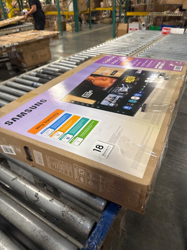 Photo 1 of ******IT WORKS PERFECTLY****** Samsung 43-Inch Class Crystal UHD U8000F 4K Smart TV (2025 Model) Endless Free Content, Crystal Processor 4K, MetalStream Design, Knox Security, Alexa Built-in