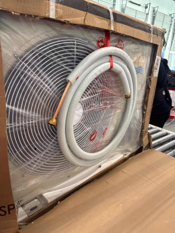 Photo 1 of *******ONLY OUTDOOR UNIT, INTERNAL UNIT MISSING (AIR CONDITIONING)********* Oylus 12000 BTU Mini Split Ac/Heating System - 19 SEER2 Mini Split AC Unit with Heat Pump, 115V Energy Efficient Ductless AC Unit Up to 750 Sq.Ft with Installation Kit