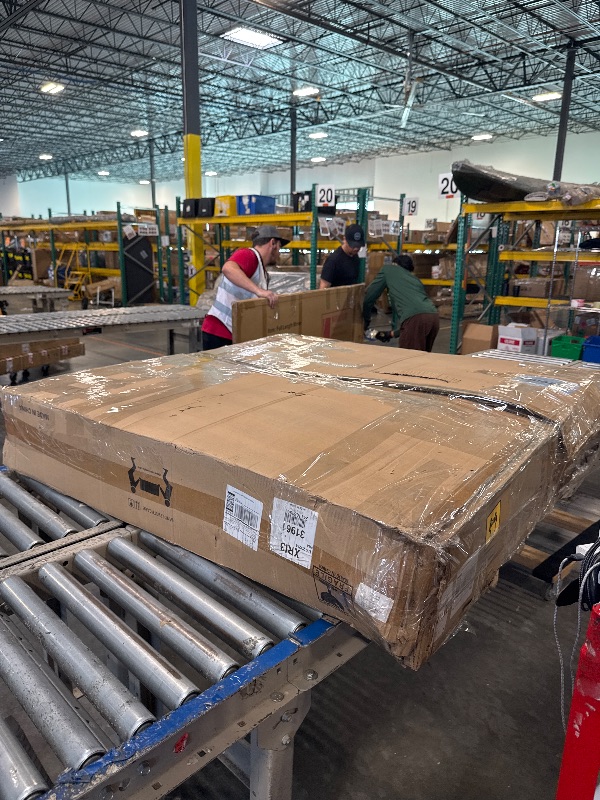 Photo 1 of ****SLIGHTLY FOLDED / NO PROBADO**** Flashing God W48 Large Crystal Chandelier Crystal Flush Mount LED Ceiling Light Fixture for Living Room Foyer Dining Room Hallway Dimmable 2700k 4500k 6000k