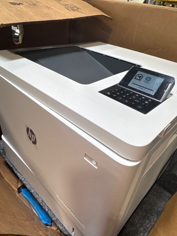 Photo 1 of ******it turns on perfectly****** HP Color LaserJet Enterprise M554dn Printer