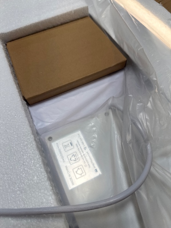 Photo 1 of ******it turns on perfectly********** TETOTE LED Bathroom Mirror with Lights 48 x 36 Brighter Light up Mirror for Bathroom Vanity, Front and Backlit Lighted Antifog Mirror Wall Mounted, 3-Color Dimmable, Waterproof, Tempered Glass