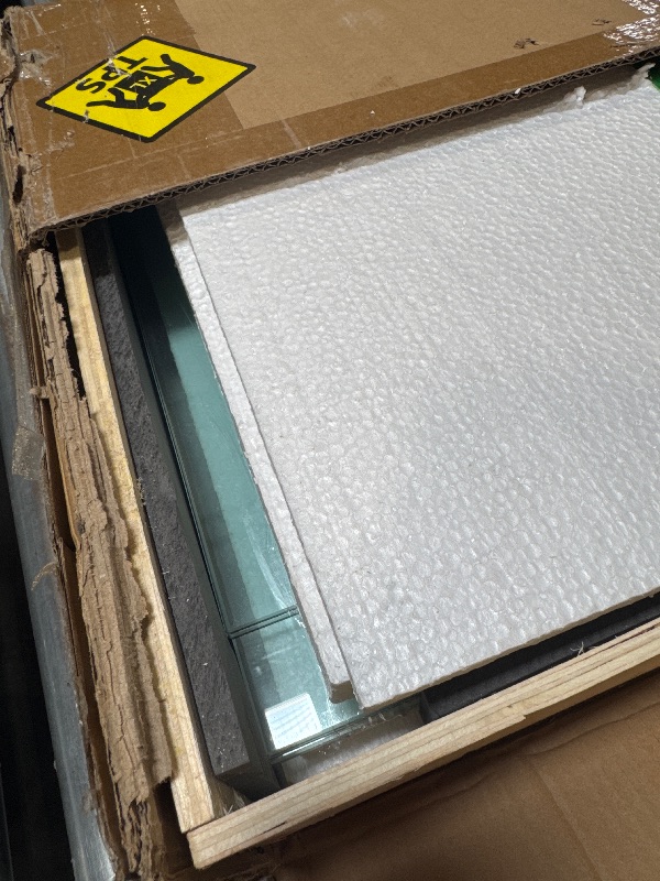 Photo 1 of *****FACTORY SEALED***** Dolonm Glass Display Cabinet 4 Shelves with 2 Doors, 5mm Tempered Glass Curio Cabinet, Floor Standing Curio Bookshelf, Glass Display Case for Living Room, Office, Bedroom, Black