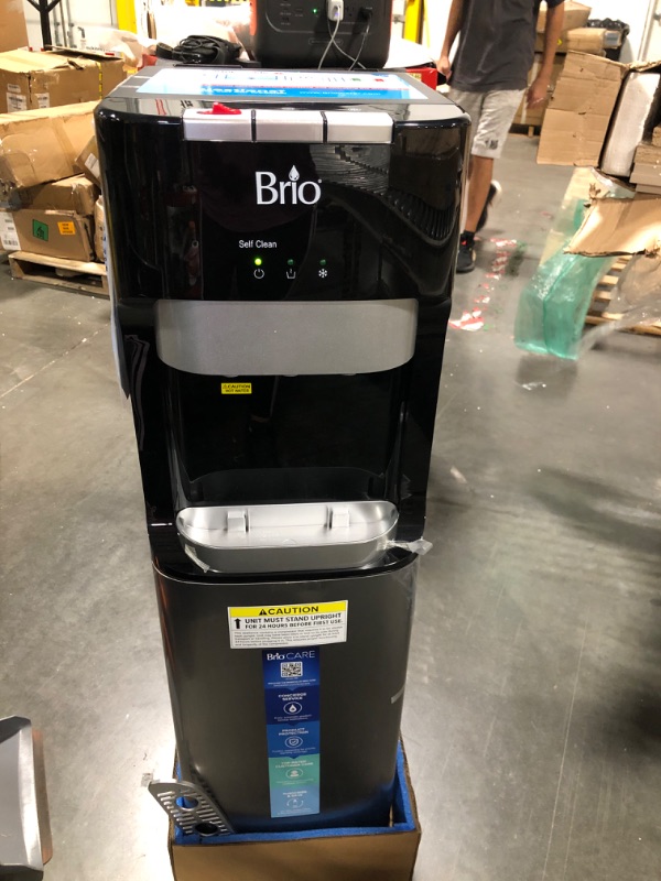 Photo 1 of *****it works perfectly***** Brio Commercial Grade Bottleless Ultra Safe Reverse Osmosis Drinking Water Filter Water Cooler Dispenser-3 Temperature Settings Hot, Cold & Room Water - UL Approved – Point of Use