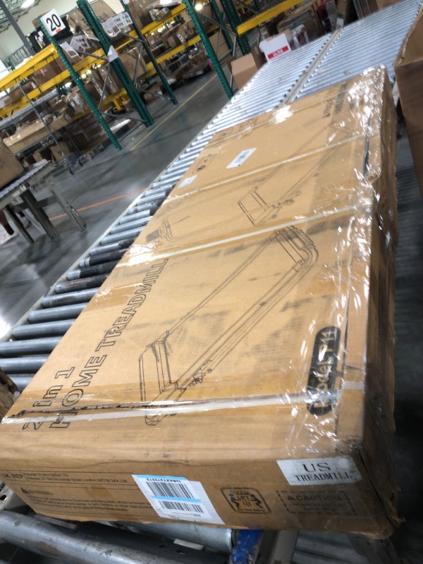 Photo 1 of ****TURN ON PERFECTLY**** Acezoe Walking Pad Treadmill with Incline and Handle Bar, 2 in 1 Folding Treadmills for Home Small Office, 300lbs Portable Compact Under Desk Treadmill with Remote Control, LED Display and Apps