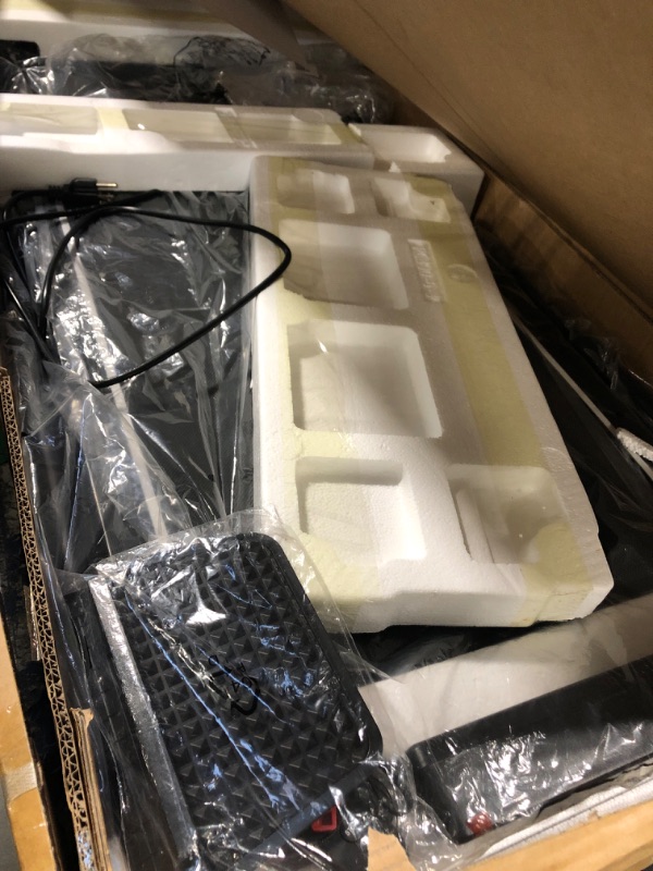 Photo 1 of ****TURN ON PERFECTLY**** Acezoe Walking Pad Treadmill with Incline and Handle Bar, 2 in 1 Folding Treadmills for Home Small Office, 300lbs Portable Compact Under Desk Treadmill with Remote Control, LED Display and Apps