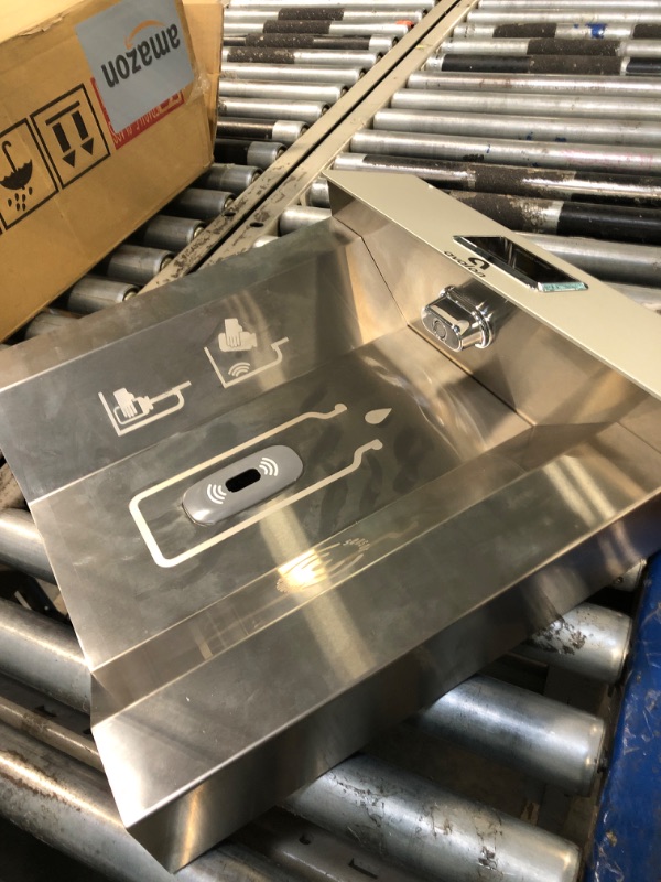 Photo 1 of ***** not tested**** Avalon Wall Mounted Water Fountain with Bottle Filling Station, High Capacity Cooling, Sensor Dispensing, Self Cleaning, Digital Bottle Counter Display, Dual Filtration, ADA Compliant