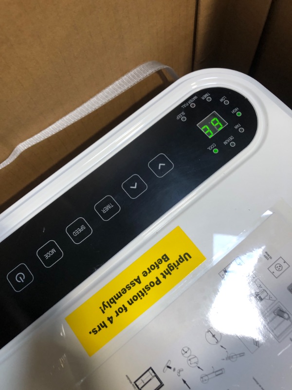 Photo 1 of ****lights up perfectly******* ZAFRO Portable Air Conditioners, 10000 BTU, 3 in 1 Portable AC Unit with Window Kits, Fan & Dehumidifier Modes, Cools up to 450 Sq.Ft, LED Display/Remote Control, 24H Timer for Living Room, Bedroom