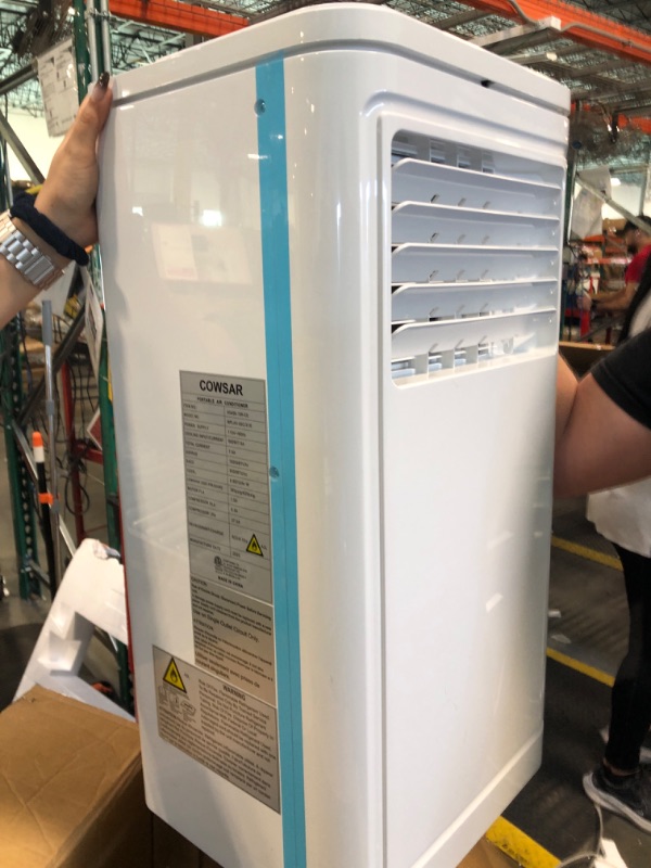 Photo 1 of ****lights up perfectly******* ZAFRO Portable Air Conditioners, 10000 BTU, 3 in 1 Portable AC Unit with Window Kits, Fan & Dehumidifier Modes, Cools up to 450 Sq.Ft, LED Display/Remote Control, 24H Timer for Living Room, Bedroom