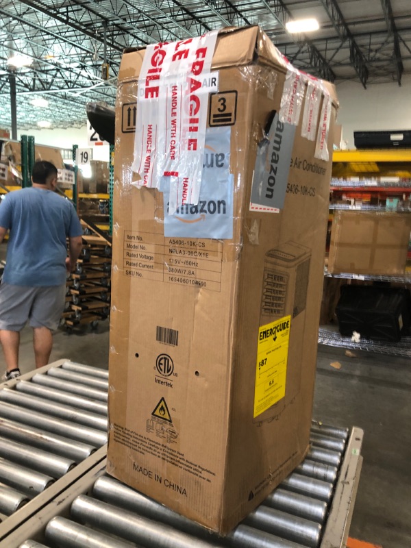 Photo 1 of ****lights up perfectly******* ZAFRO Portable Air Conditioners, 10000 BTU, 3 in 1 Portable AC Unit with Window Kits, Fan & Dehumidifier Modes, Cools up to 450 Sq.Ft, LED Display/Remote Control, 24H Timer for Living Room, Bedroom