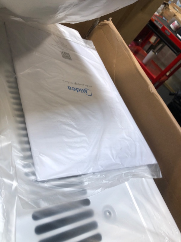 Photo 1 of ****turns on and cools perfectly***** Midea 8,000 BTU Smart Inverter Air Conditioner Window Unit with Heat and Dehumidifier – Cools up to 350 Sq. Ft., Energy Star Rated, Quiet Operation, Electronic Controls, Remote Control, White