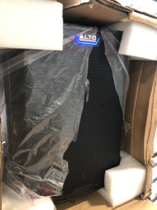 Photo 1 of ****turns on perfectly**** ALTO TS18S 2500W 18" Subwoofer, Powered PA Speaker with 6 Selectable DSP Modes, Easy Setup, 137 dB, 3" Voice Coil, Superior Bass