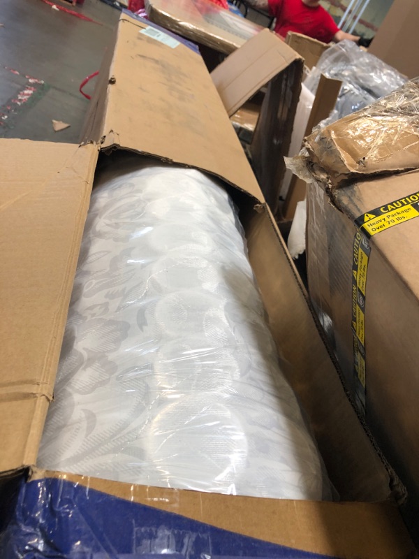 Photo 1 of *******factory sealed / no return****** 12 Inch Mattress Queen Size - 2025 Upgraded Hybrid Cooling Gel Memory Foam & Pocket Coils, Medium Firm Mattress in a Box for Back Neck Pain Relief, Motion Isolation, Edge Support, Breathable, White