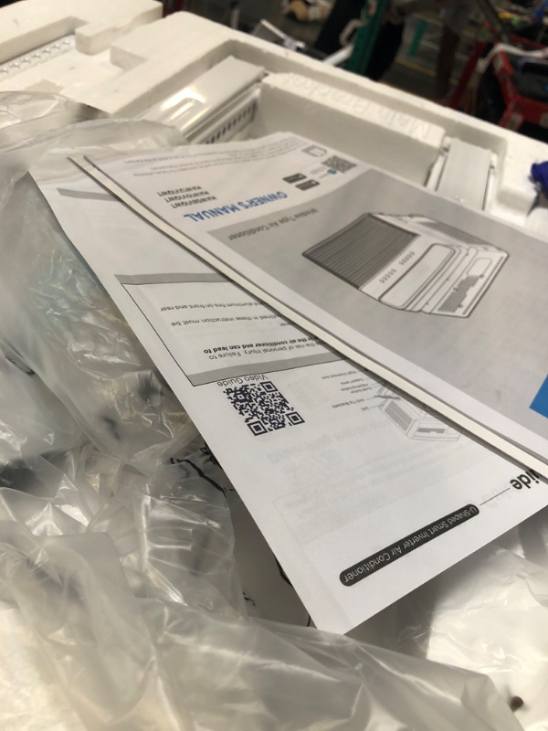 Photo 1 of ****it turns on perfectly**** Midea 12,000 BTU U Shaped Smart Inverter Window Air Conditioner - Cools 550 Sq Ft, Ultra Quiet with Open Window Flexibility - Alexa/Google Assistant Compatible - 35% Energy Savings, Remote (Updated)