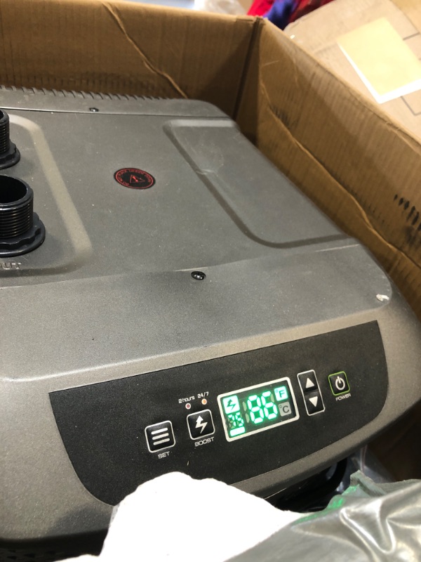 Photo 1 of ******it turns on perfectly****** Active Aqua AACH50HP Water Chiller for Aquarium, Hydroponics, Bathtub – 0.5 HP, Fast Cooling, 90-172 Gallons, Titanium Evaporator – Fittings Included