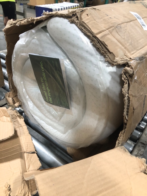 Photo 1 of *******FACTORY SEALED/ NO RETURN******* ZINUS 12 Inch King Green Tea Memory Foam Mattress [New Version], Fiberglass free, Medium Firm Feel, Zoned Pressure Relief, Certified Safe Foams & Fabric, Mattress in A Box