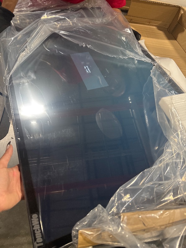 Photo 1 of ****it turns on perfectly***** TouchWo 43 inch Capacitive Multi-Touch Screen Industrial Monitor, 16:9 Display 1920 x 1080P, Built-in Speakers, USB, VGA, DVI & HD-MI Ports, Digital Signage Displays and Player for Advertising