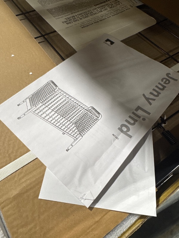 Photo 1 of *****factory sealed***** DaVinci Jenny Lind 3-in-1 Convertible Baby Crib - GREENGUARD Gold Certified Portable Convertible Baby Crib to Toddler Bed, Daybed - Durable & Easy to Assemble - 4 Adjustable Mattress Heights - Green