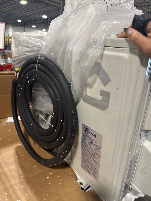 Photo 1 of ************ONLY OUTDOOR UNIT ****************** AIR CONDITIONER 9000 BTU with 18.5 SEER2 Efficiency, Smart Split Unit AC Cooling/Heating Up to 450 Sq.Ft, Inverter Tech Ductless Air Conditioner with WiFi & Remote Control OUTDOOR UNIT