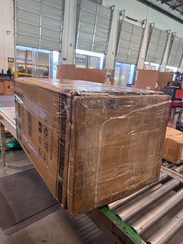 Photo 1 of **HAS MINOR DAMAGE**
Electactic Mini Fridge 130 Can Beverage Refrigerator Cooler, 3.2 Cu.Ft Drink Fridge for Soda Wine Beer, Adjustable Temperature Control for Home Office, Black