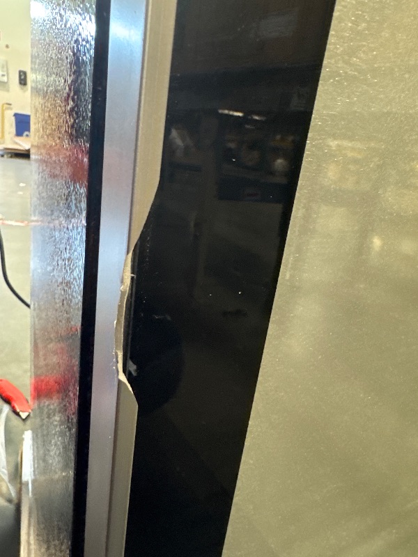 Photo 1 of **HAS MINOR DAMAGE**
Electactic Mini Fridge 130 Can Beverage Refrigerator Cooler, 3.2 Cu.Ft Drink Fridge for Soda Wine Beer, Adjustable Temperature Control for Home Office, Black