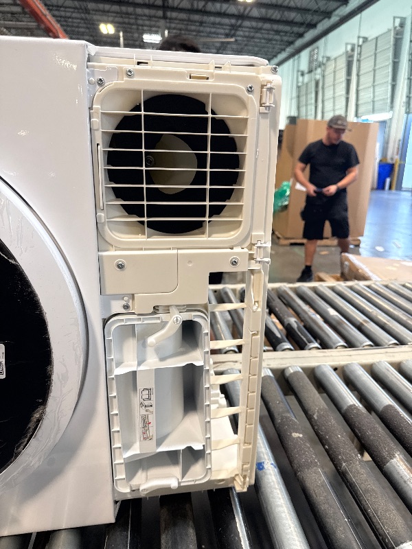 Photo 1 of *****************NO RETURN / HAS DENTS / DOES NOT INCLUDE ELECTRICAL CONNECTION CABLE / LOOKS LIKE NEVER USED****************************** West Bend Clothes Dryer Compact Portable Front Loading for Laundry, Auto and Timed Dry Settings and Anti-Wrinkle, P