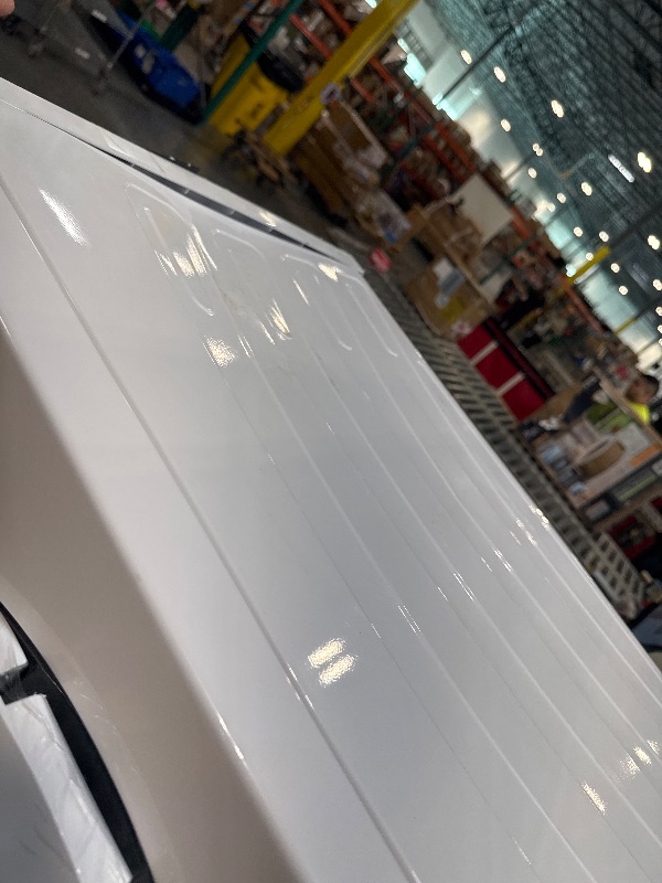 Photo 1 of *****************NO RETURN / HAS DENTS / DOES NOT INCLUDE ELECTRICAL CONNECTION CABLE / LOOKS LIKE NEVER USED****************************** West Bend Clothes Dryer Compact Portable Front Loading for Laundry, Auto and Timed Dry Settings and Anti-Wrinkle, P